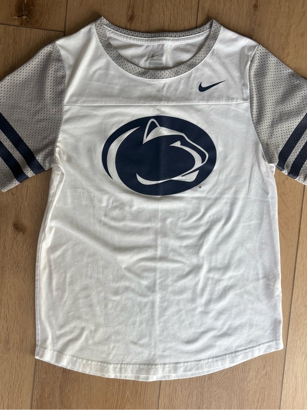 Nike Penn State Nittany Lions Mesh Sleeve Jersey Tee M